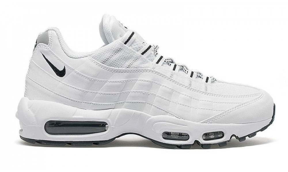 All white nike air max sales 95